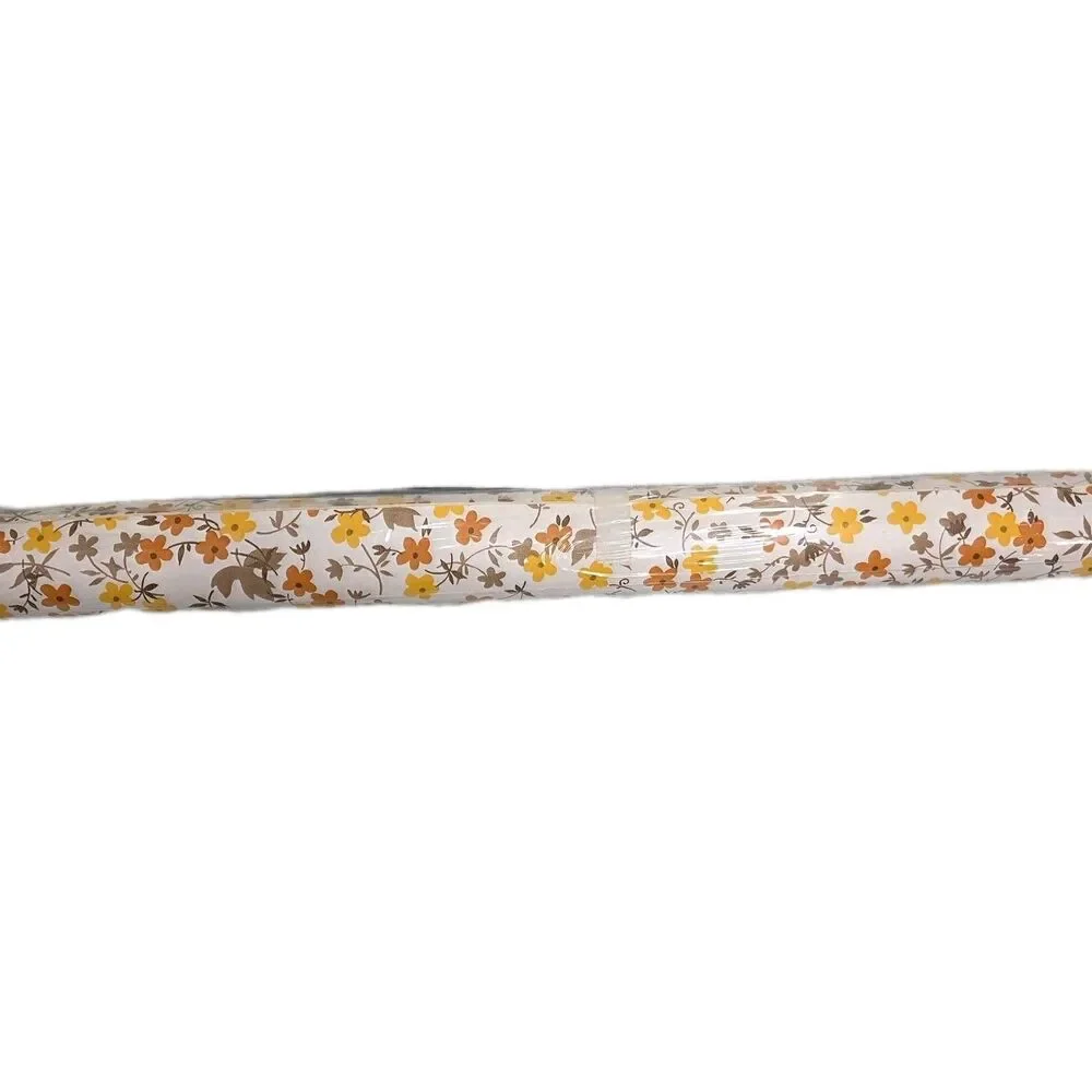 NOS Vintage 1985 CON-TACT Floral Self Adhesive Shelf Liner Contact Paper